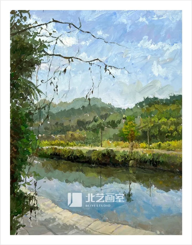  k8凯发(中国)天生赢家·一触即发2023届学员婺源写生作品展