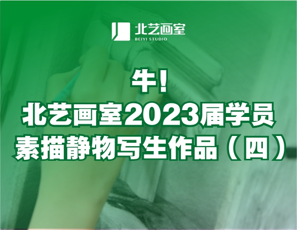 牛！k8凯发(中国)天生赢家·一触即发2023届学员素描静物写生作品（四）