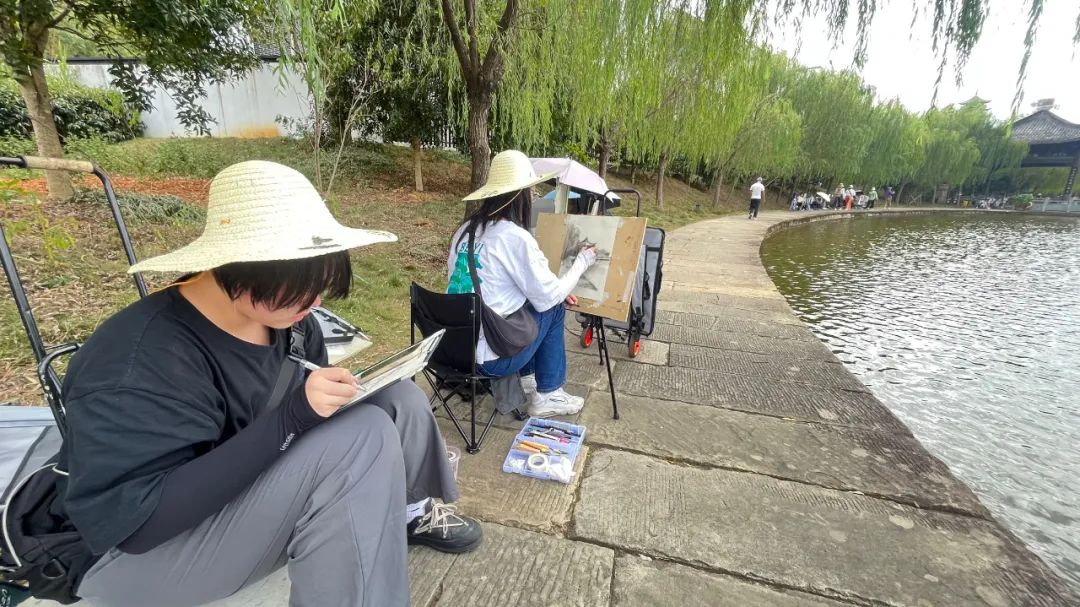 k8凯发(中国)天生赢家·一触即发2023届学员婺源写生作品