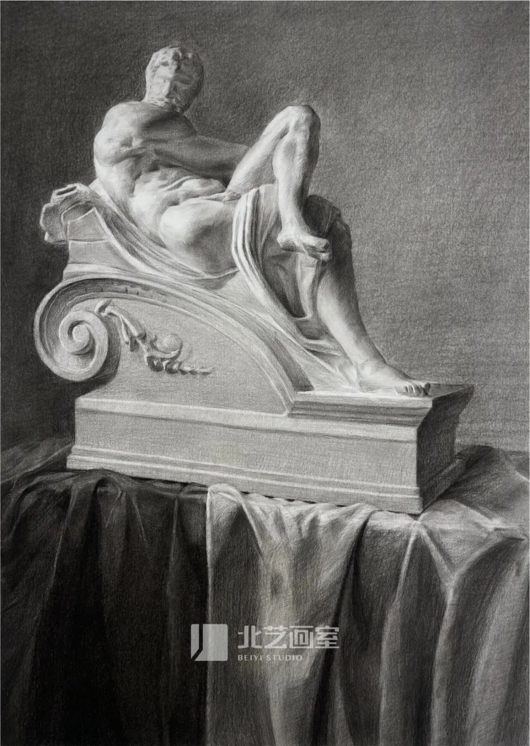 k8凯发(中国)天生赢家·一触即发2023届学员素描静物写生作品（六）