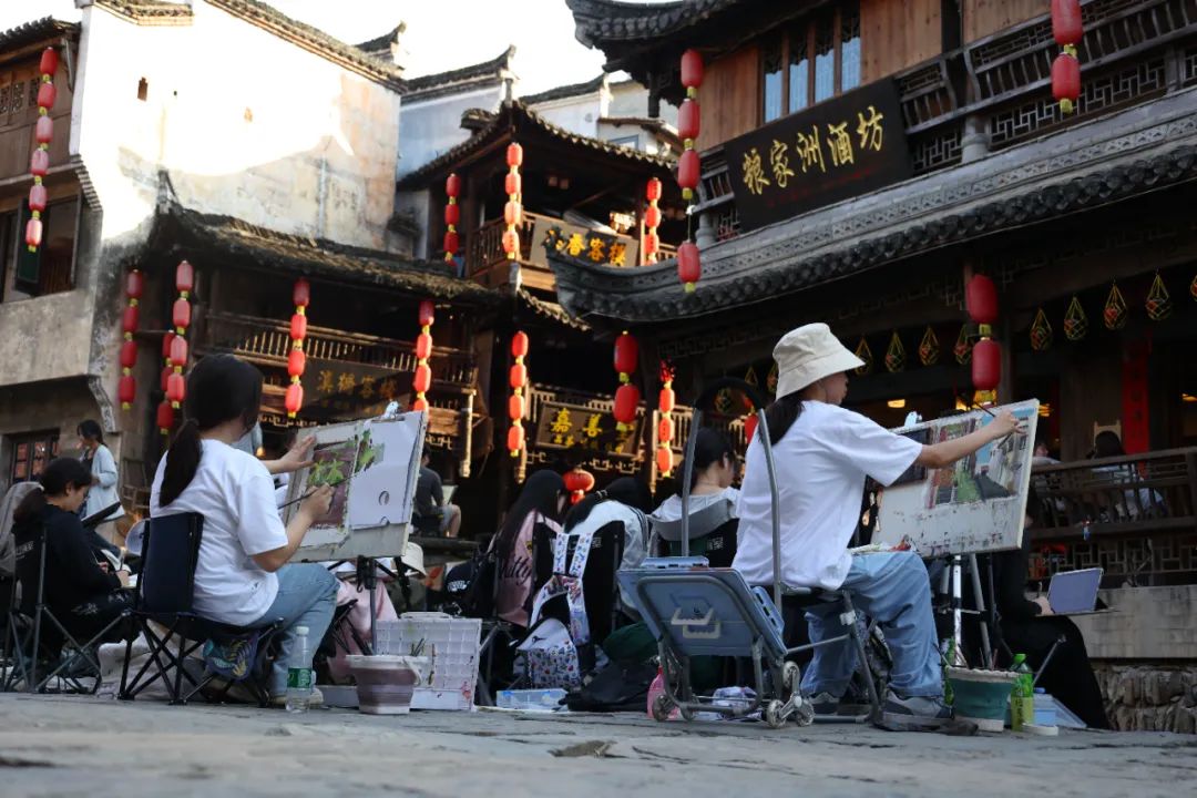 2023年k8凯发(中国)天生赢家·一触即发婺源写生纪实