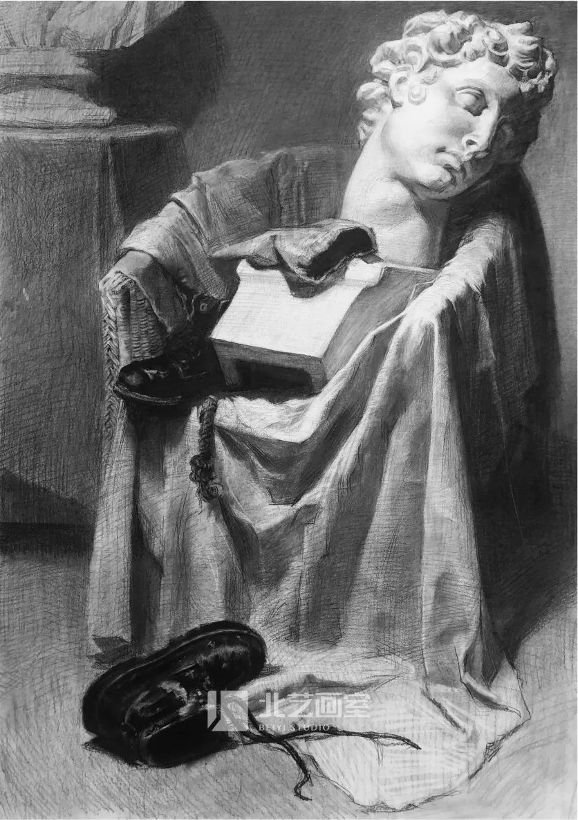 k8凯发(中国)天生赢家·一触即发2023届学员素描静物写生作品（四）