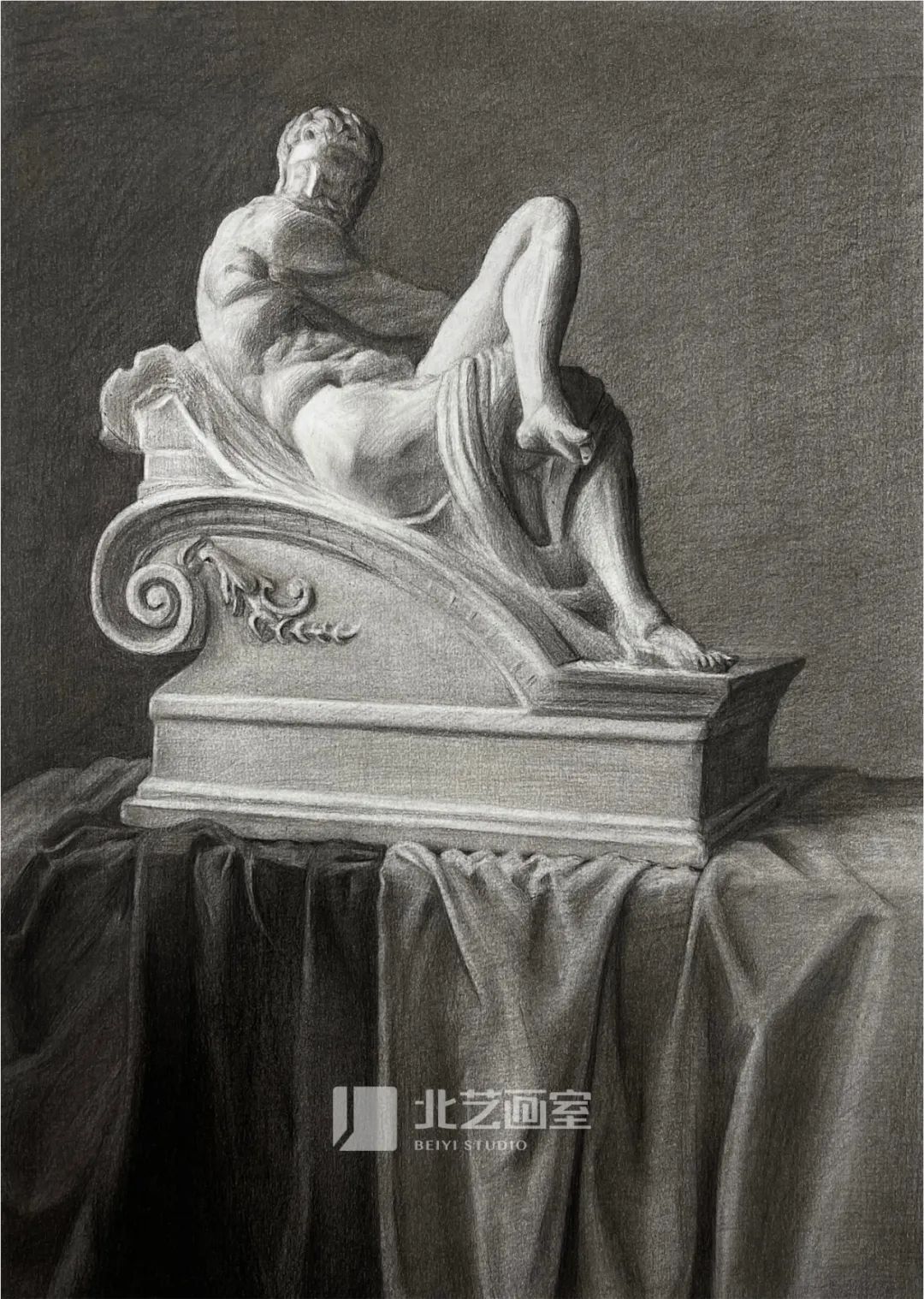 k8凯发(中国)天生赢家·一触即发2023届学员素描静物写生作品（六）