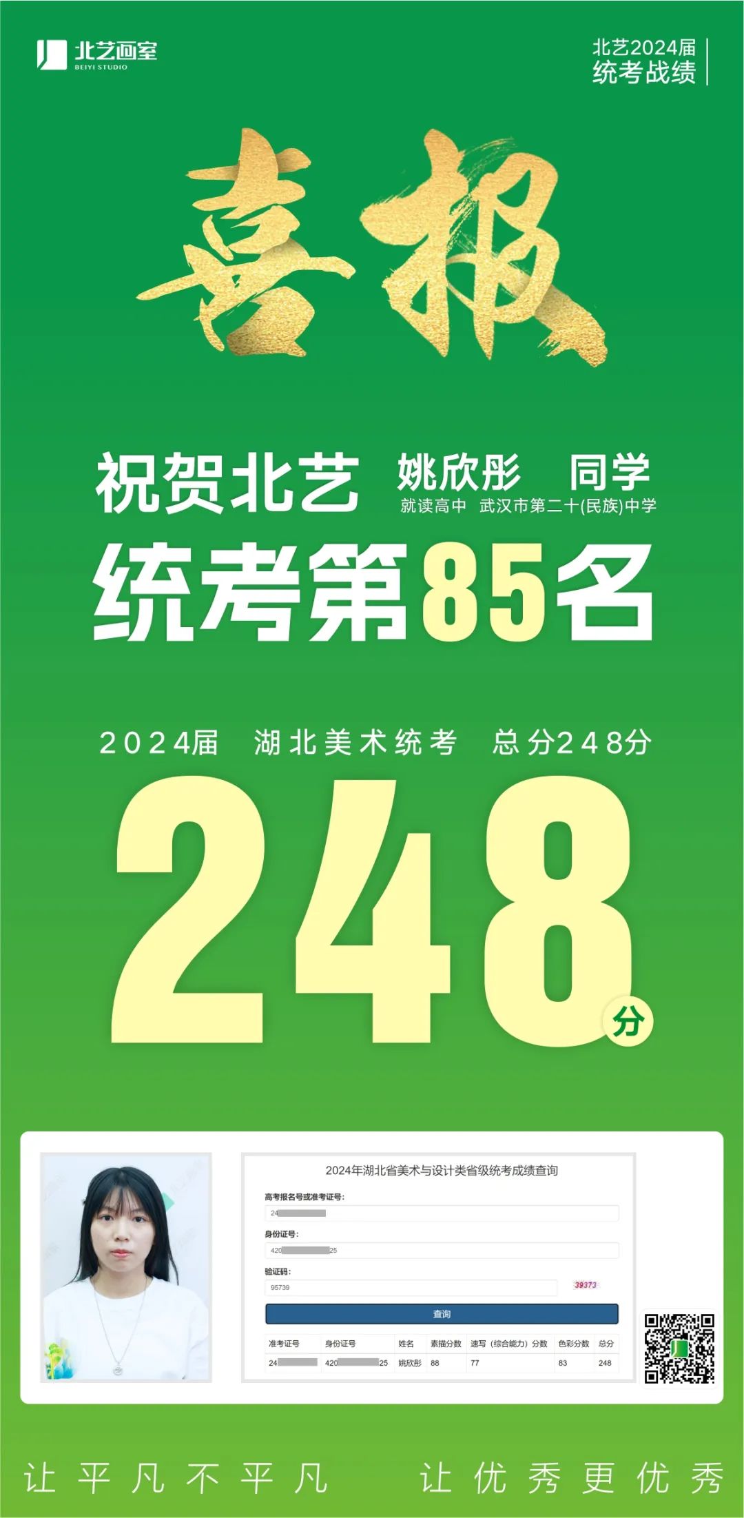 k8凯发(中国)天生赢家·一触即发2024届湖北美术统考成绩