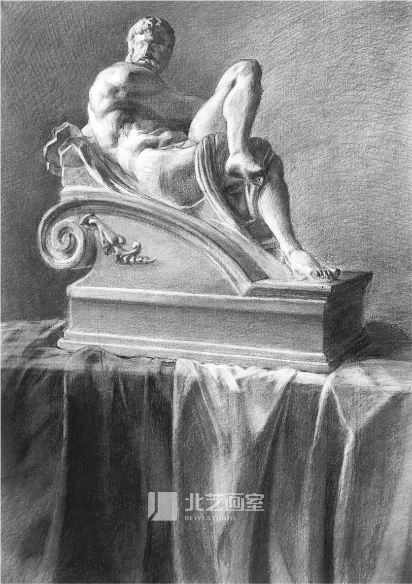 k8凯发(中国)天生赢家·一触即发2023届学员素描静物写生作品（四）