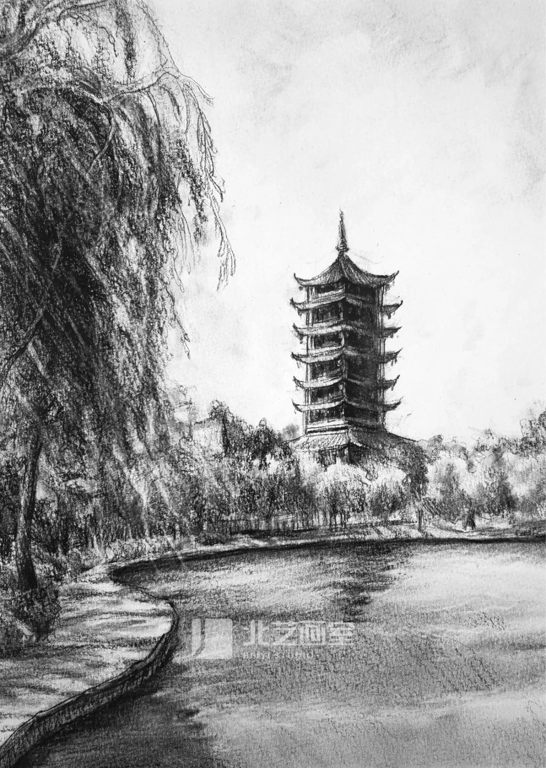 k8凯发(中国)天生赢家·一触即发2023届学员婺源写生作品